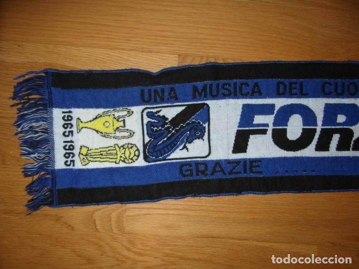 Coleccionismo deportivo: BUFANDA DEL INTER DE MILAN. A&Ntilde;OS 90. FORZA INTER.futbol - Foto 4