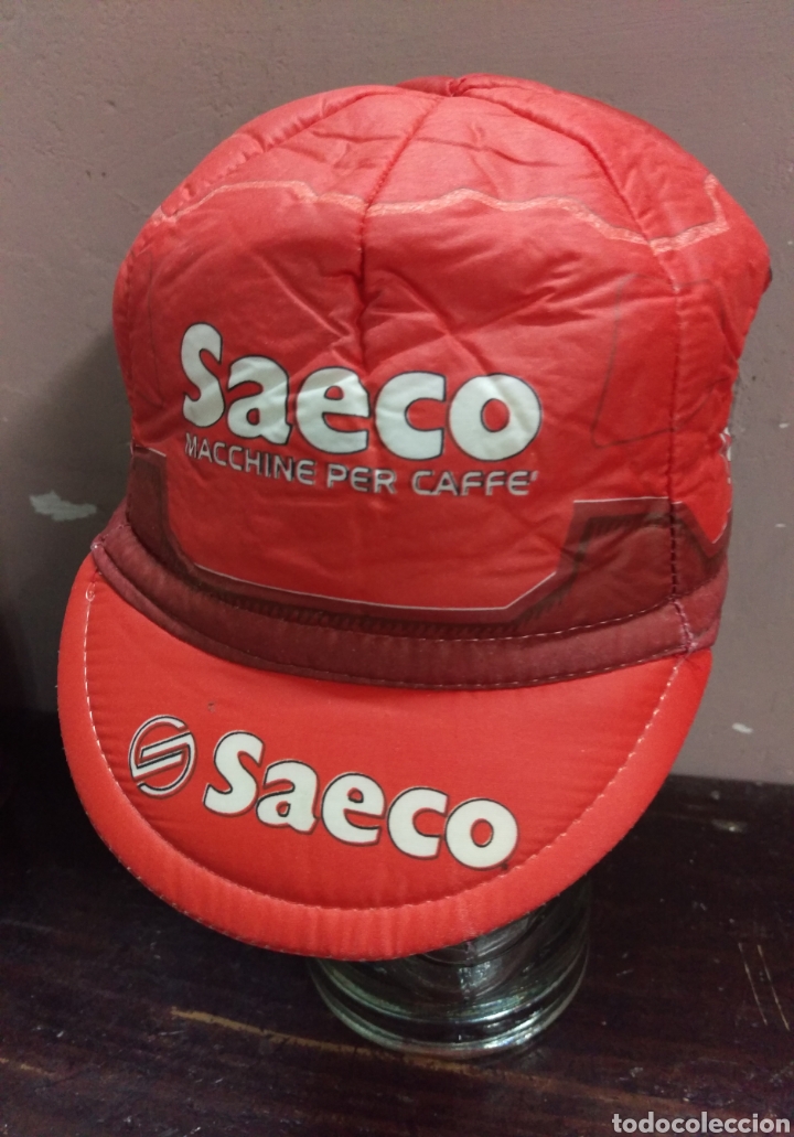 Coleccionismo deportivo: Gorra ciclismo ciclista equipo SAECO - Foto 2