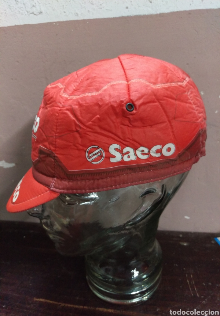 Coleccionismo deportivo: Gorra ciclismo ciclista equipo SAECO - Foto 3