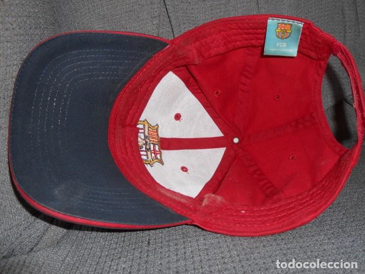 Coleccionismo deportivo: GORRA  OFICIAL  FC BARCELONA - Foto 4