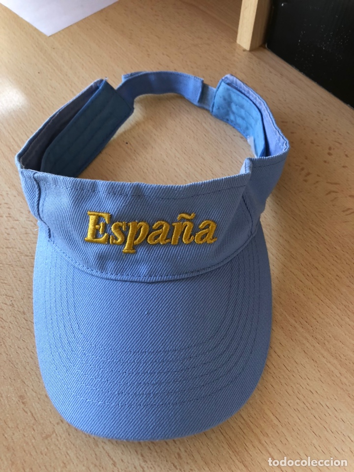 Coleccionismo deportivo: Gorra visera Espa&ntilde;a - Foto 1