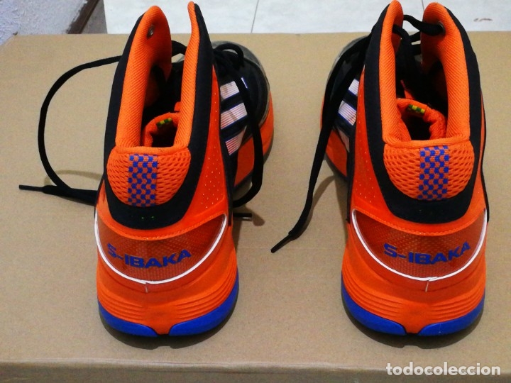 Coleccionismo deportivo: SERGE IBAKA ZAPATILLAS ADIZERO - Foto 2