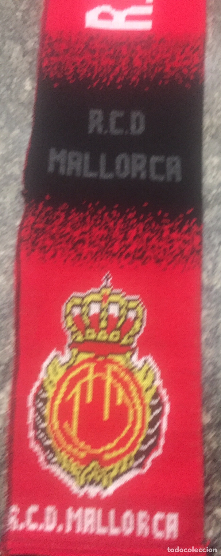 Coleccionismo deportivo: Bufanda RCD MALLORCA 152x15cm. Ref D - Foto 2
