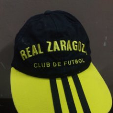 Coleccionismo deportivo: GORRA REAL ZARAGOZA CLUB DE FUTBOL