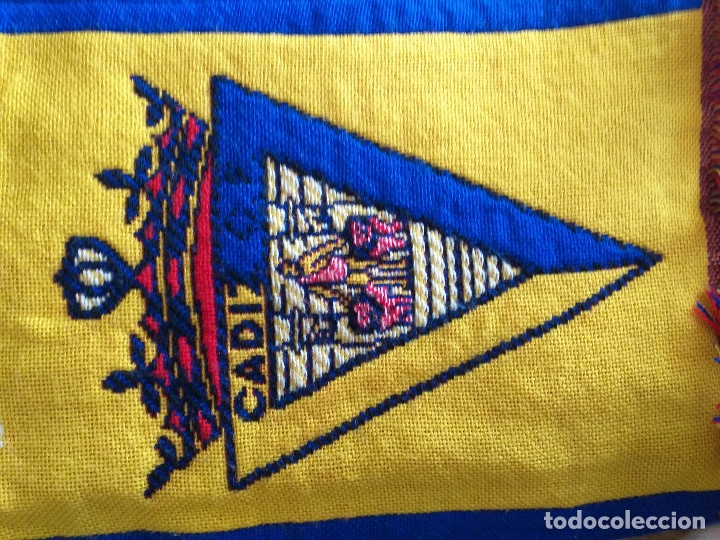 Coleccionismo deportivo: BUFANDA DEL REAL CADIZ C.F. - Foto 2