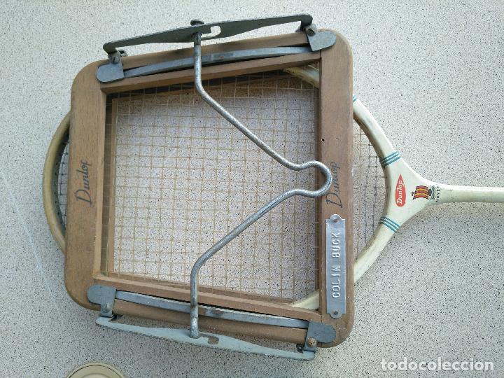 Coleccionismo deportivo: Raqueta de madera badminton antiguas Vintage - Foto 3