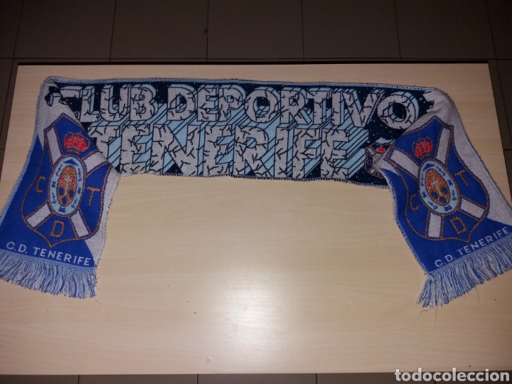 Coleccionismo deportivo: Antigua bufanda CD TENERIFE - Foto 1