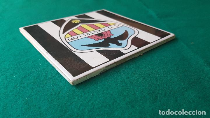 Coleccionismo deportivo: ESCUDO CERAMICA C.D. CASTELLON - Foto 3