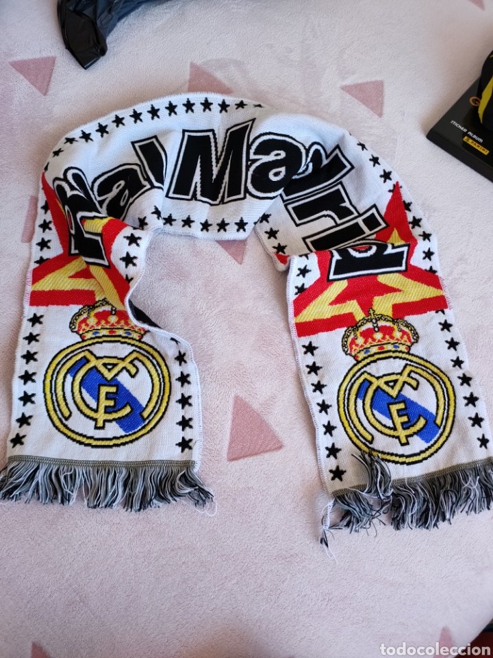 Coleccionismo deportivo: Bufanda Real Madrid - Foto 1