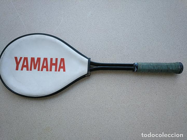 Coleccionismo deportivo: Raqueta de tenis antigua Yamaha - Foto 1