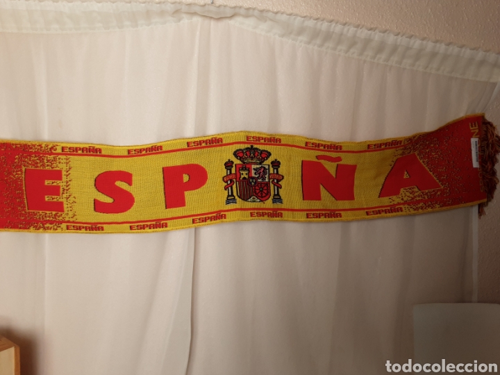 Coleccionismo deportivo: Bufanda Espa&ntilde;a Sport zone - Foto 2