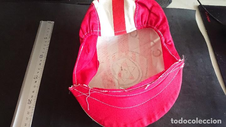 Coleccionismo deportivo: ANTIGUA GORRA DE FUTBOL - CD LOGRO&Ntilde;ES . LEER DESCRIPCION - Foto 2
