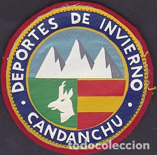 Coleccionismo deportivo: PARCHE DEPORTE DE INVIERNO CANDANCHU - Foto 1