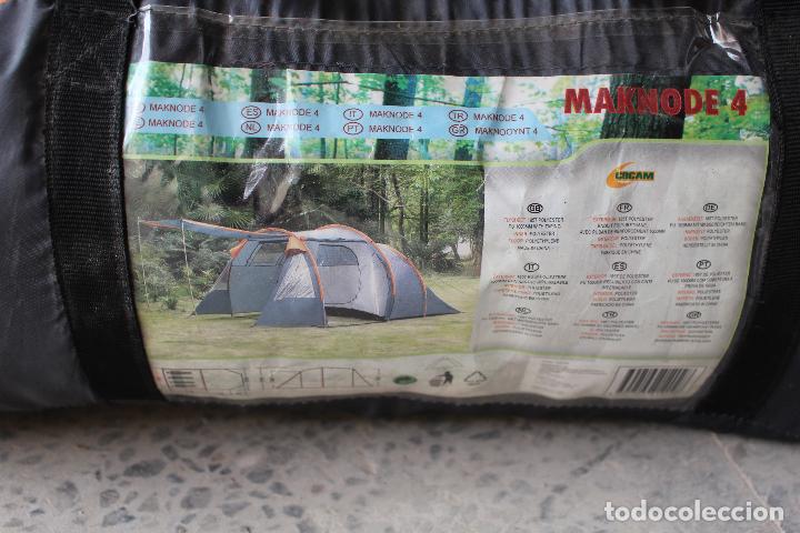 Coleccionismo deportivo: TIENDA DE CAMPA&Ntilde;A MAKNODE - COCAM - PARA CUATRO PERSONAS - Foto 2