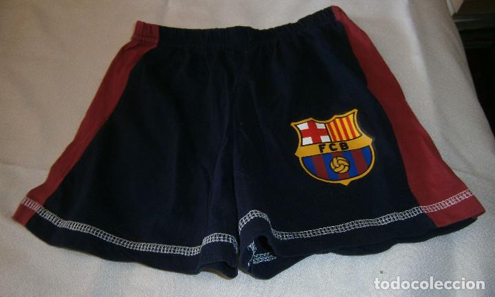Coleccionismo deportivo: pantalon deporte del bar&ccedil;a ni&ntilde;o - Foto 1