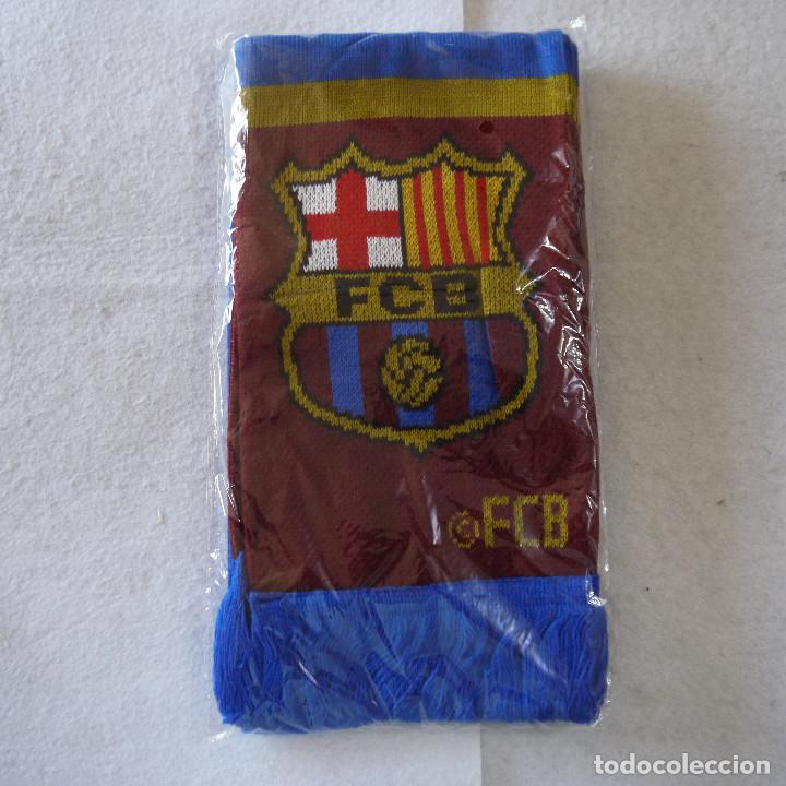 Coleccionismo deportivo: BUFANDA FC BARCELONA / GATORADE - Foto 1