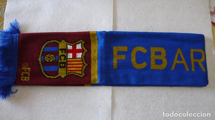 Coleccionismo deportivo: BUFANDA FC BARCELONA / GATORADE - Foto 2