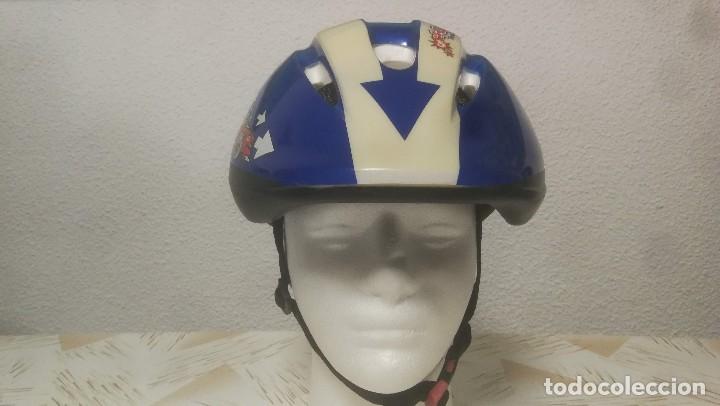Coleccionismo deportivo: CASCO NI&Ntilde;O O NI&Ntilde;A_VROM RACING BOY DECATHLON_52-56 cms. - Foto 2