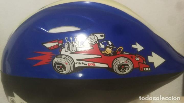 Coleccionismo deportivo: CASCO NI&Ntilde;O O NI&Ntilde;A_VROM RACING BOY DECATHLON_52-56 cms. - Foto 4
