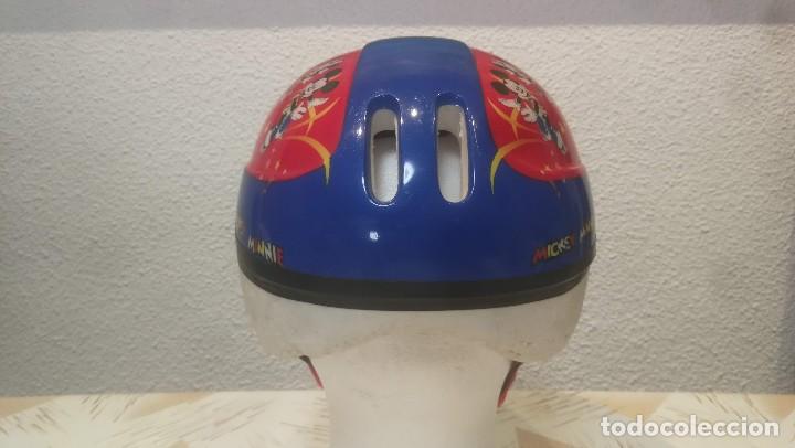 Coleccionismo deportivo: CASCO NI&Ntilde;A O NI&Ntilde;O MICKEY MOUSSE Y MINNIE_50-56 cms. - Foto 3