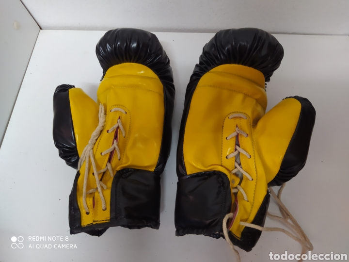 Coleccionismo deportivo: Guantes boxeo special a&ntilde;os 80 - Foto 2