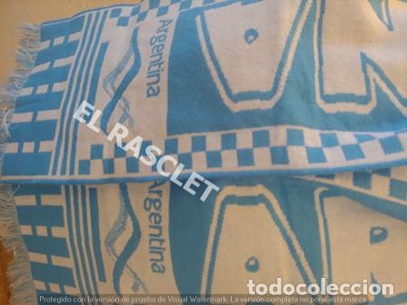Coleccionismo deportivo: ANTIG&Uuml;A BUFANDA DE ARGENTINA NUEVA - Foto 2