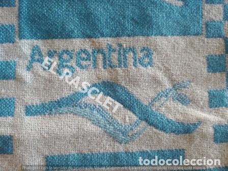 Coleccionismo deportivo: ANTIG&Uuml;A BUFANDA DE ARGENTINA NUEVA - Foto 3
