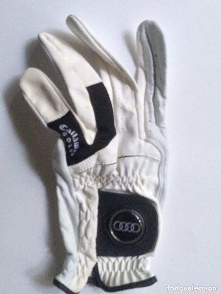 Coleccionismo deportivo: guante de golf de piel talla M mujer Audi - Foto 7