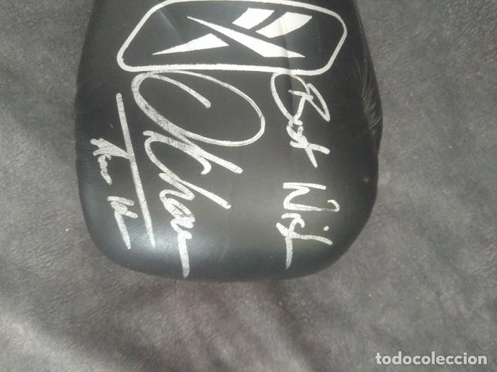 Coleccionismo deportivo: Guante boxeo firmado - Foto 3