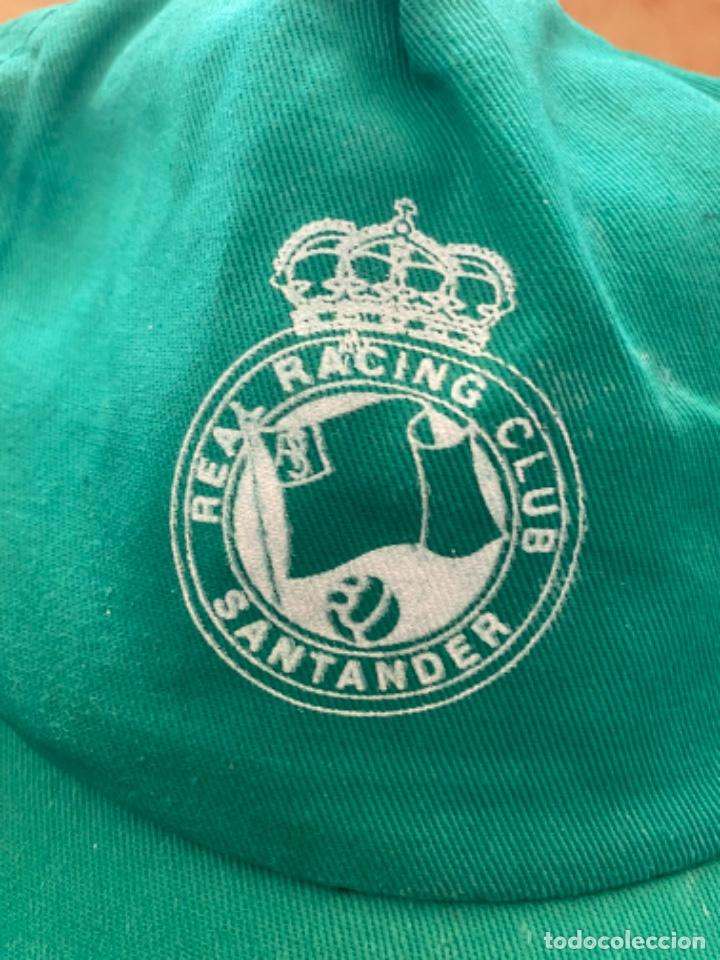 Coleccionismo deportivo: ANTIGUA GORRA RACING SANTANDER FUTBOL - Foto 1