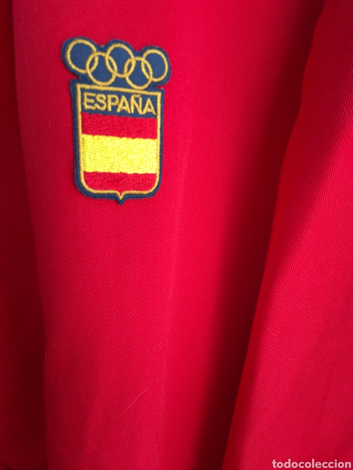 Coleccionismo deportivo: CHAQUETA EQUIPO OL&Iacute;MPICO ESPA&Ntilde;OL JHON SMITH NUEVA - Foto 3