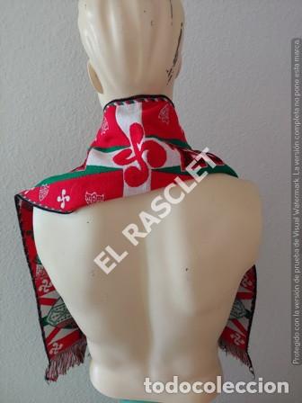 Coleccionismo deportivo: ANTIG&Uuml;A BUFANDA - GORA EUSKADI - REVERSIBLE - NUEVA SIN ESTRENAR - Foto 3
