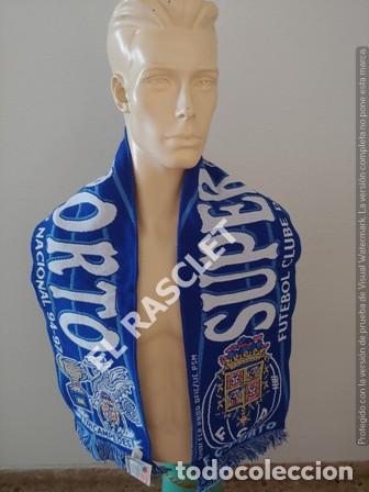 Coleccionismo deportivo: ANTIG&Uuml;A BUFANDA -SUPER PORTO - REVERSIBLE - NUEVA SIN ESTRENAR - Foto 1