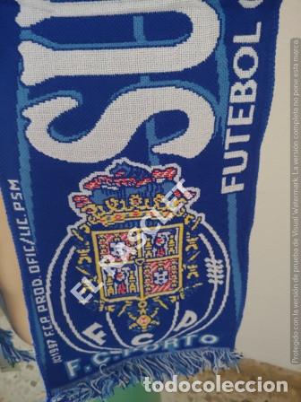 Coleccionismo deportivo: ANTIG&Uuml;A BUFANDA -SUPER PORTO - REVERSIBLE - NUEVA SIN ESTRENAR - Foto 2