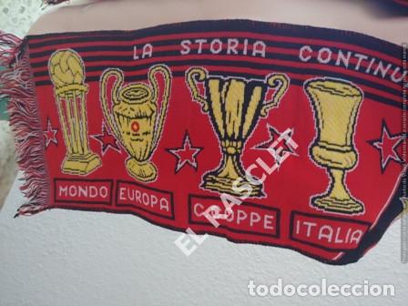 Coleccionismo deportivo: ANTIG&Uuml;A BUFANDA -MILAN CAMPIONE - NUEVA SIN ESTRENAR - Foto 3