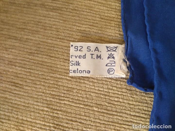Coleccionismo deportivo: PA&Ntilde;UELO SEDA OFICIAL OLIMPIADAS BARCELONA 92 - Foto 3