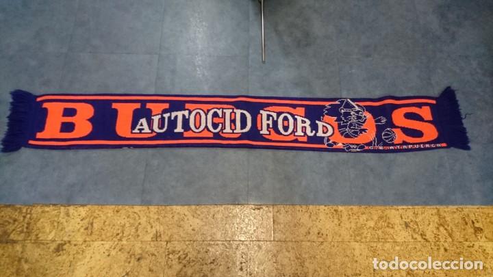 Coleccionismo deportivo: BUFANDA DEL AUTOCID FORD C.B.ATAPUERCA,BURGOS - Foto 1