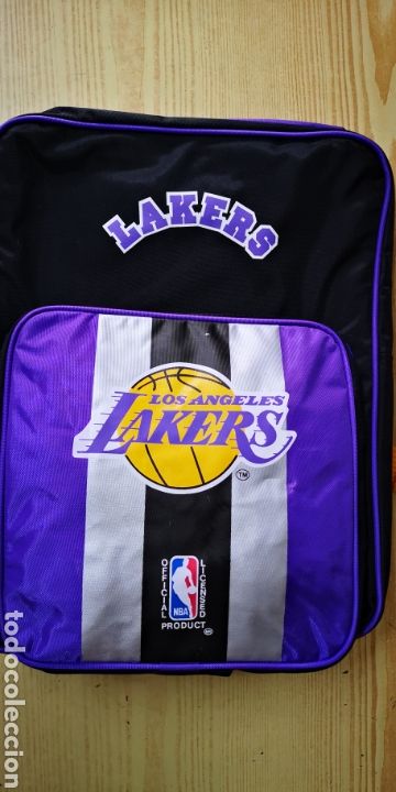 Coleccionismo deportivo: Los Angeles Lakers mochila a estrenar - Foto 2