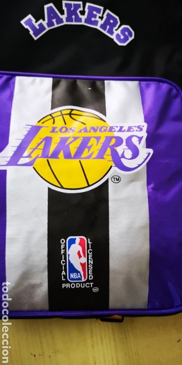 Coleccionismo deportivo: Los Angeles Lakers mochila a estrenar - Foto 6