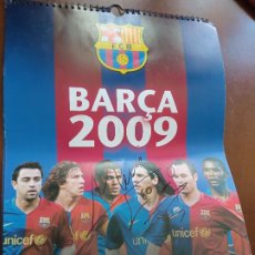 Collezionismo sportivo: CALENDARIO 2009 MESSI SIGNED FC BARCELONA SCARF FOOTBALL FUTBOL BUFANDA