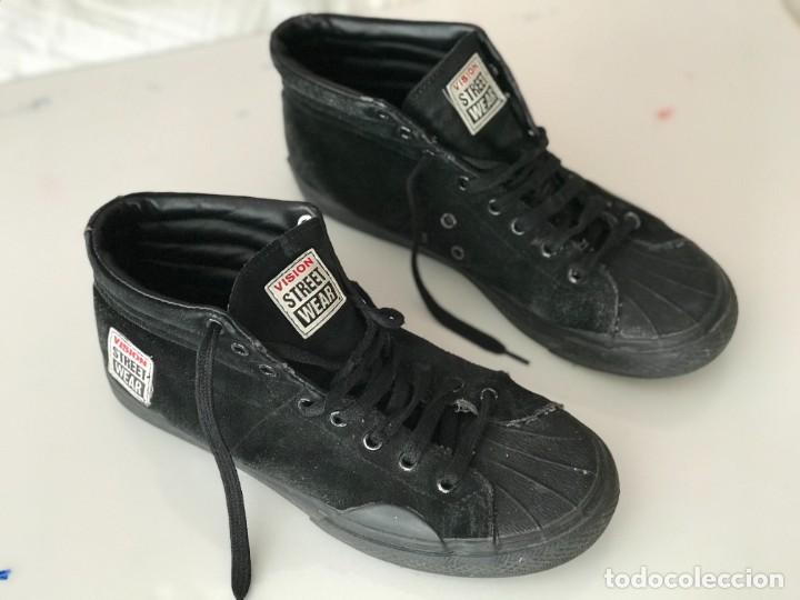 Coleccionismo deportivo: Vision skateboard shoes suede high top 7 US - Foto 1