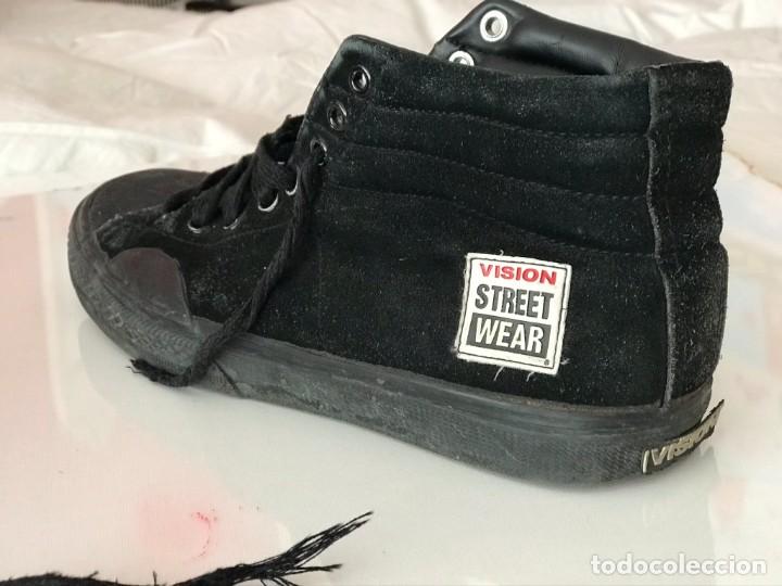 Coleccionismo deportivo: Vision skateboard shoes suede high top 7 US - Foto 5