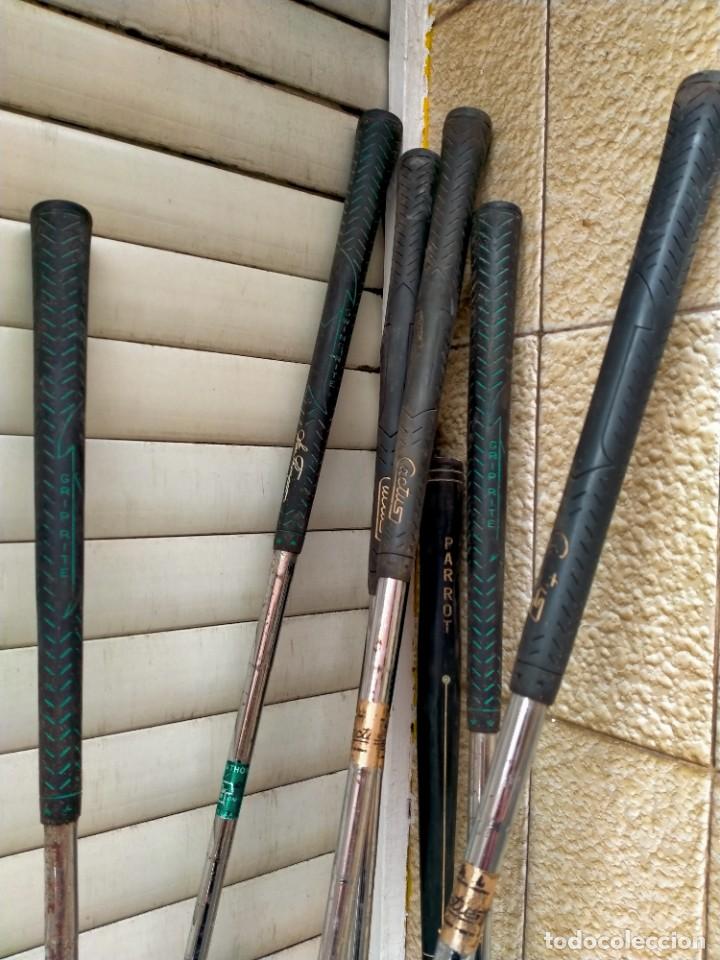 Coleccionismo deportivo: LOTE PALOS DE GOLF ANTIGUOS VARIAS MARCAS - Foto 2