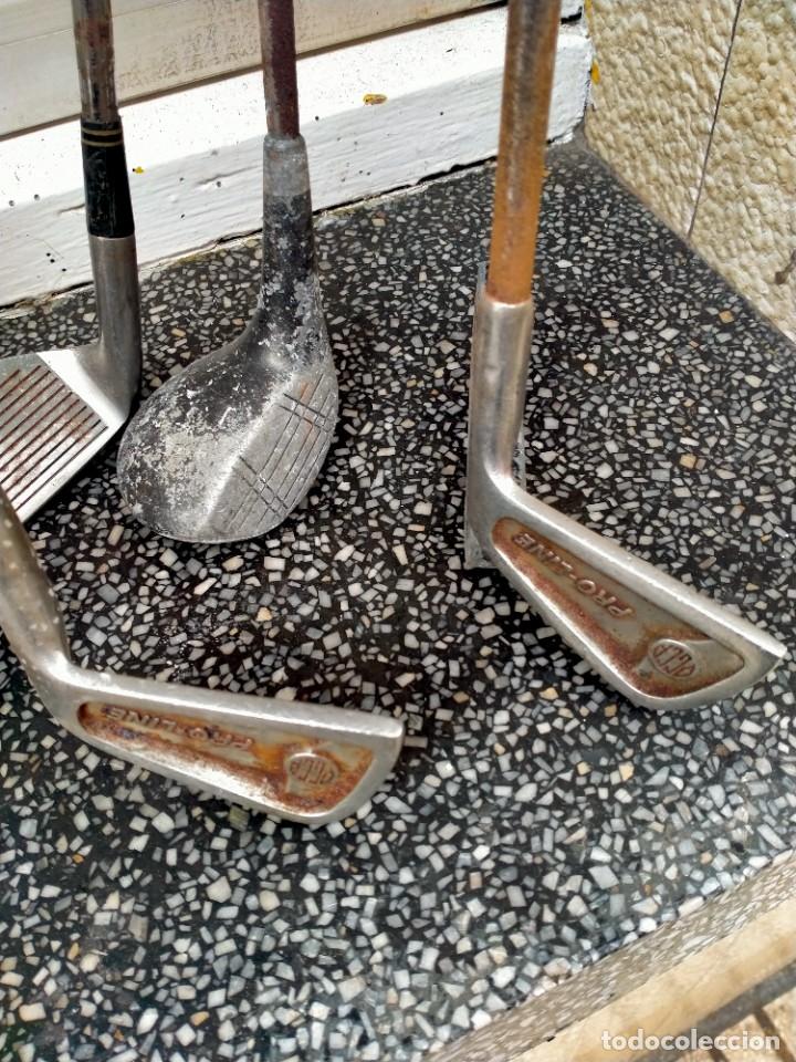 Coleccionismo deportivo: LOTE PALOS DE GOLF ANTIGUOS VARIAS MARCAS - Foto 6