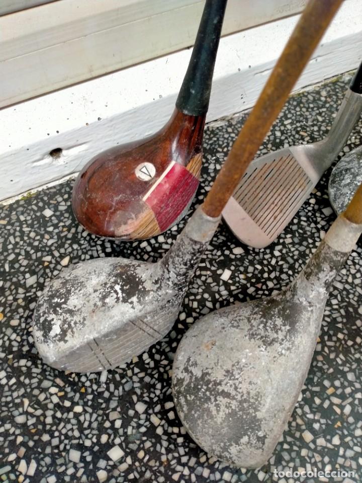 Coleccionismo deportivo: LOTE PALOS DE GOLF ANTIGUOS VARIAS MARCAS - Foto 7
