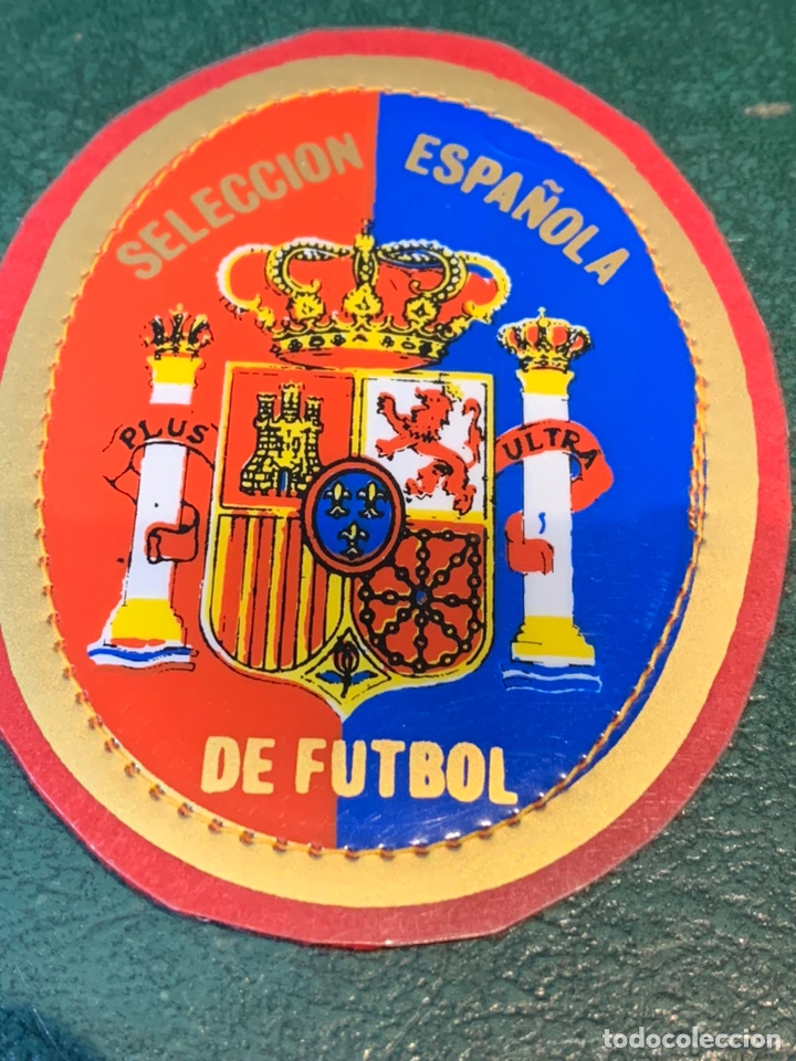 Coleccionismo deportivo: Parche Seleccion Espa&ntilde;ola A&ntilde;os 80/90 - Foto 1