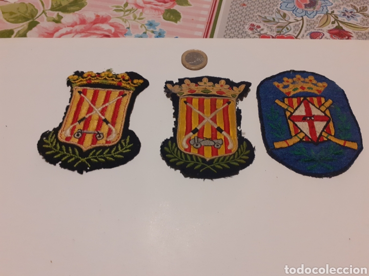 Coleccionismo deportivo: Lote de 3 parches de ropa de hockey patines - Foto 1