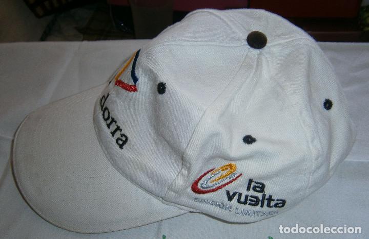 Coleccionismo deportivo: gorra edicion limitada Andorra vuelta ciclista espa&ntilde;a - Foto 2