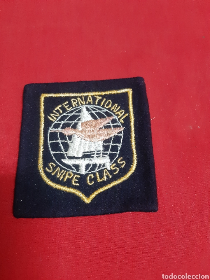 Coleccionismo deportivo: Parche de tela bordado de international snipe class - Foto 1