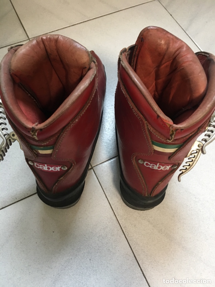 Coleccionismo deportivo: Botas de nieve-ski, n&uacute;mero 38. A&ntilde;o 1971. Marca caber. - Foto 3